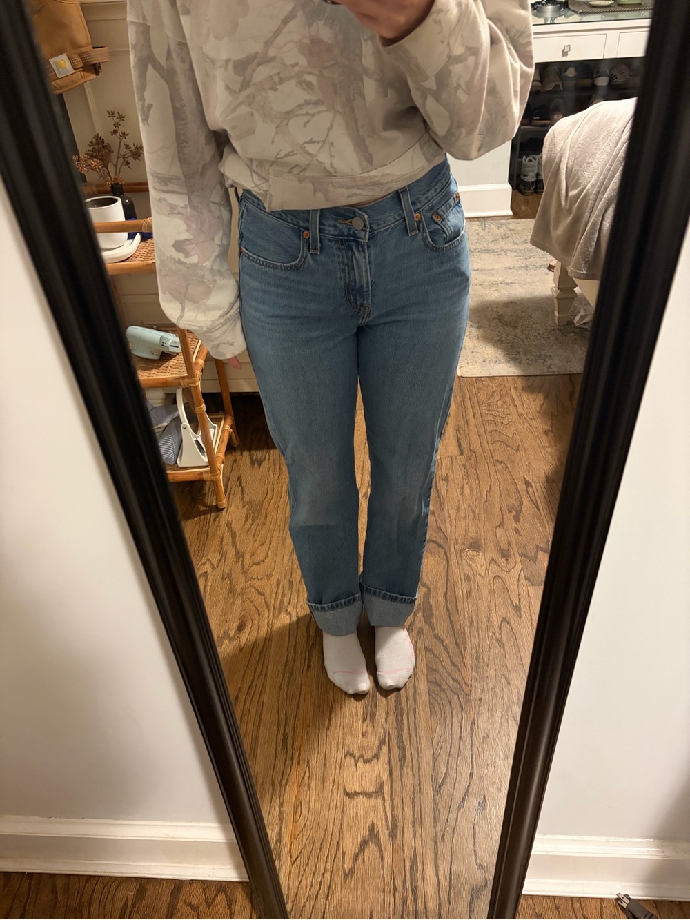 Levi's Light Blue Straight Leg Women's Jeans